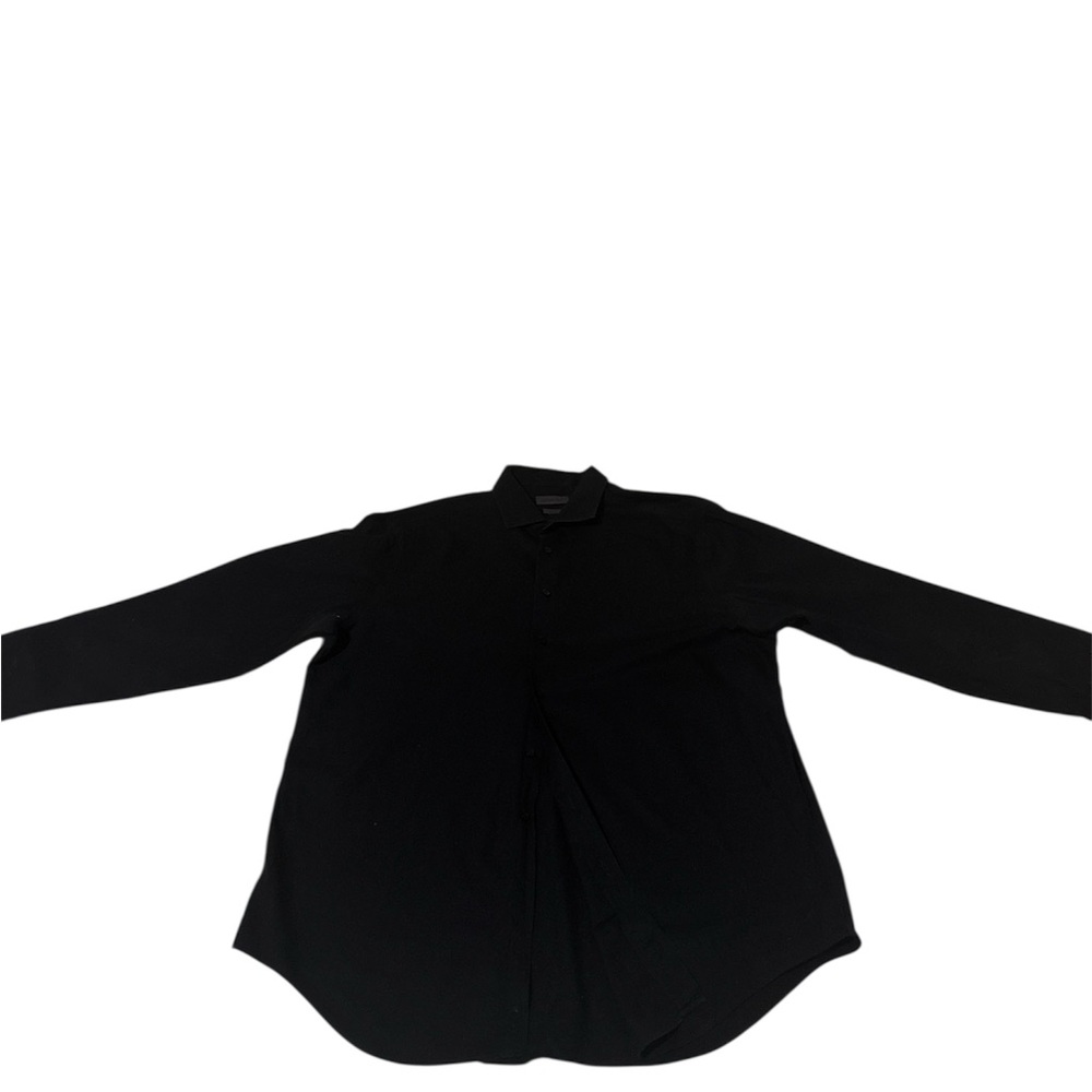 Calvin Klein men’s Black front slim fit Button Shirt size 18